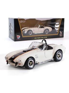 Premium Diecast 1964 Shelby Cobra 427S/C Model Car 1:18 Scale with Display Case